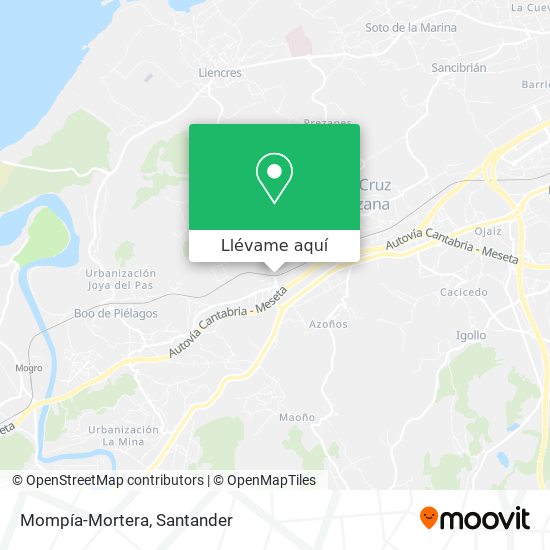 Mapa Mompía-Mortera