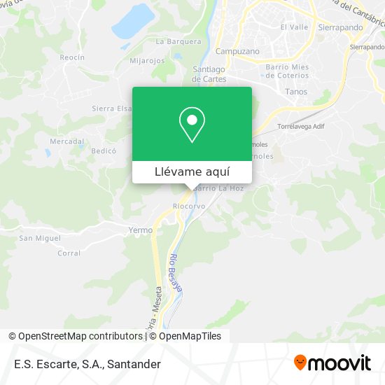 Mapa E.S. Escarte, S.A.