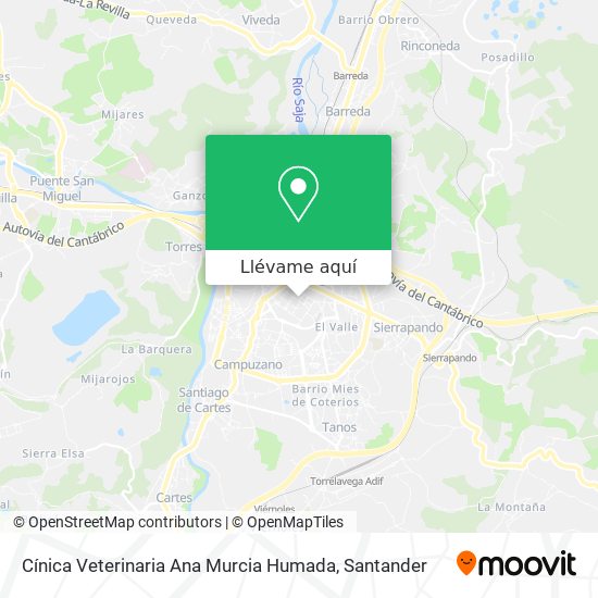 Mapa Cínica Veterinaria Ana Murcia Humada
