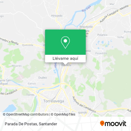 Mapa Parada De Postas