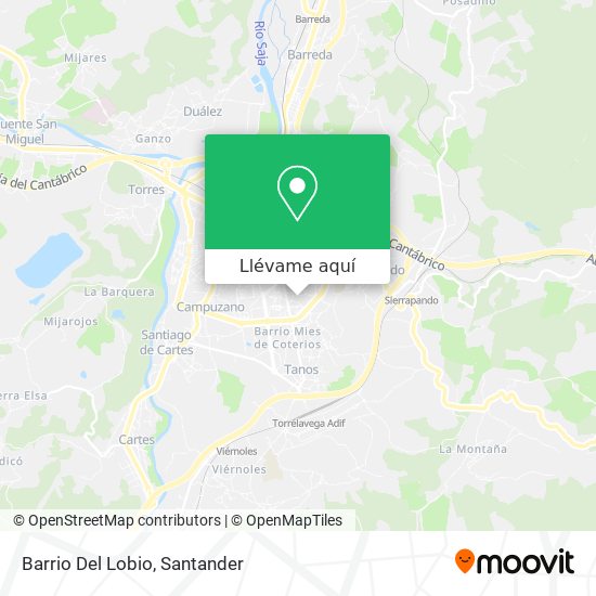 Mapa Barrio Del Lobio