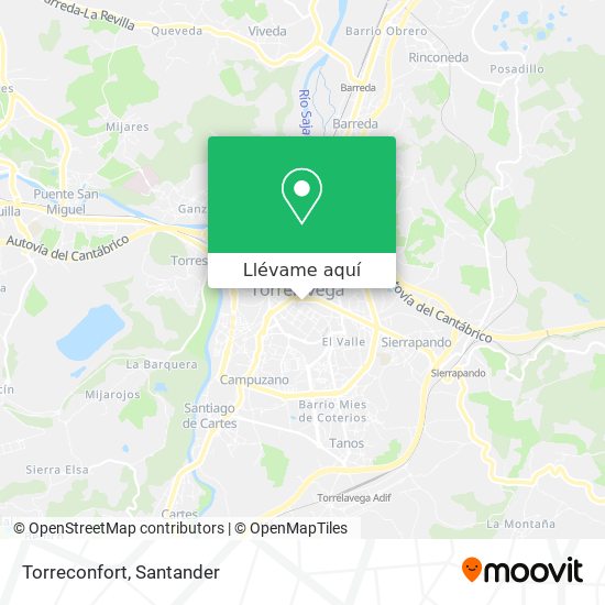 Mapa Torreconfort