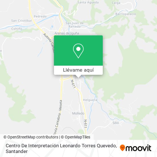 Mapa Centro De Interpretación Leonardo Torres Quevedo
