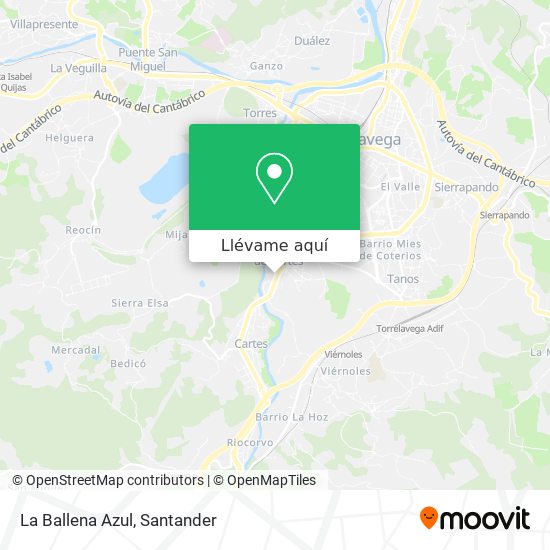 Mapa La Ballena Azul