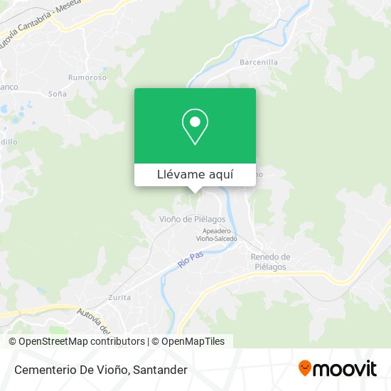 Mapa Cementerio De Vioño