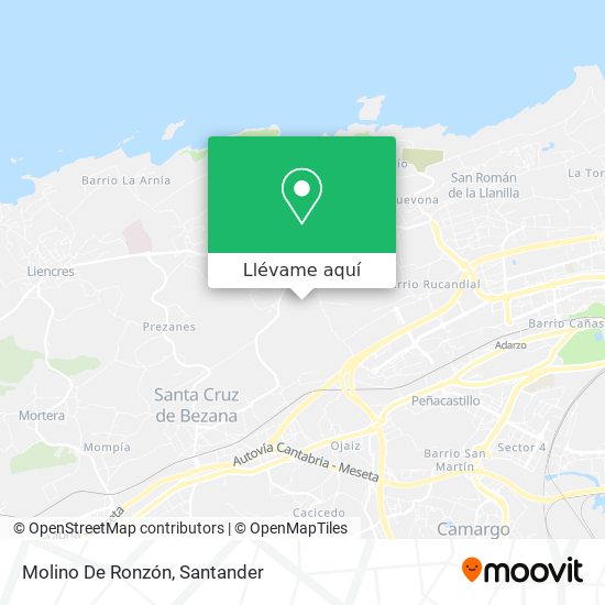 Mapa Molino De Ronzón