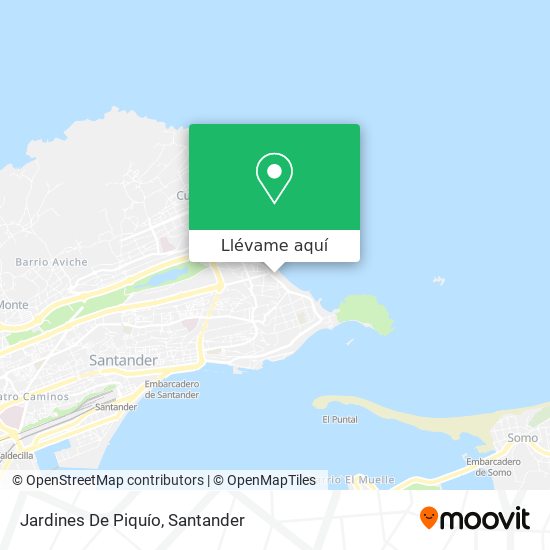 Mapa Jardines De Piquío