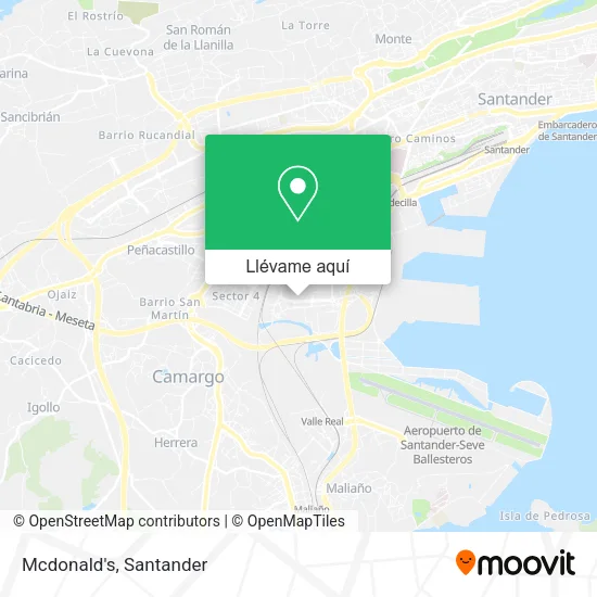 Mapa Mcdonald's