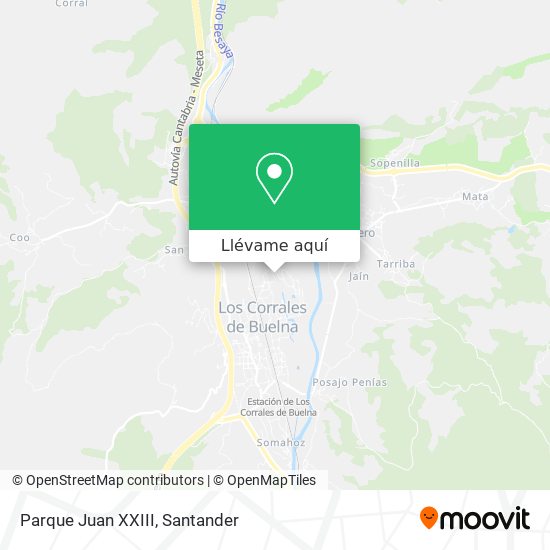 Mapa Parque Juan XXIII