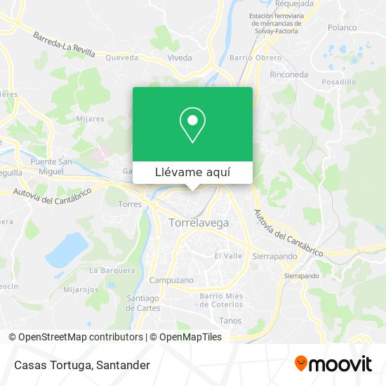 Mapa Casas Tortuga