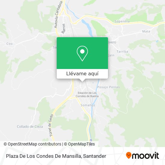 Mapa Plaza De Los Condes De Mansilla