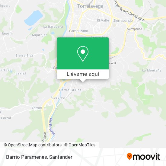 Mapa Barrio Paramenes