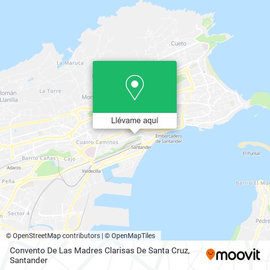 Mapa Convento De Las Madres Clarisas De Santa Cruz