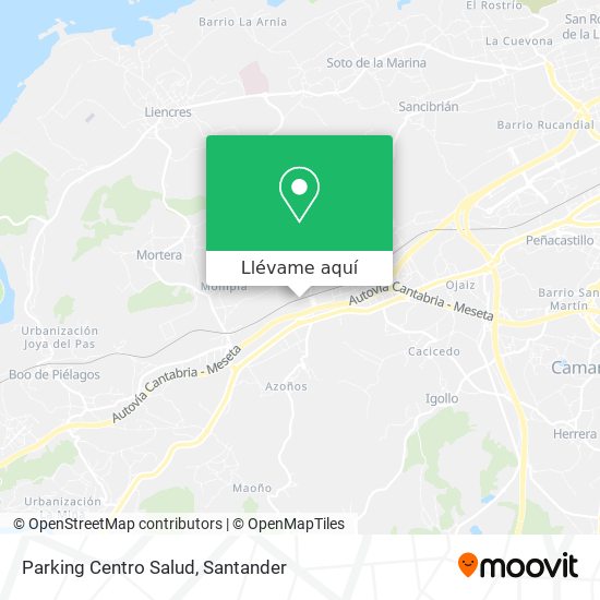 Mapa Parking Centro Salud