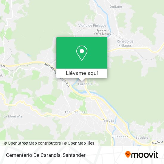 Mapa Cementerio De Carandía