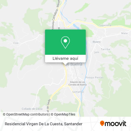 Mapa Residencial Virgen De La Cuesta