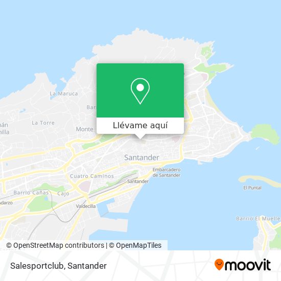 Mapa Salesportclub
