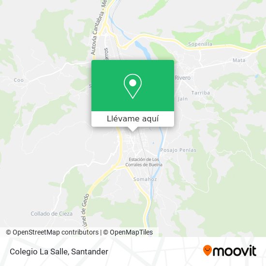 Mapa Colegio La Salle