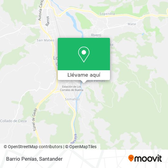 Mapa Barrio Penías