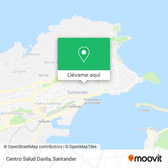 Mapa Centro Salud Davila