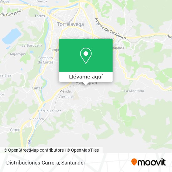 Mapa Distribuciones Carrera
