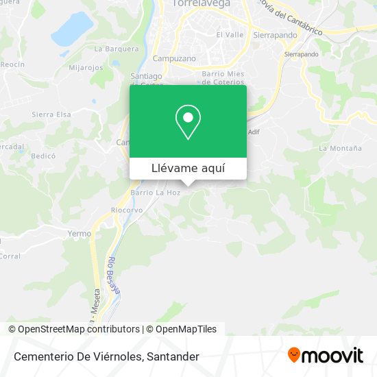 Mapa Cementerio De Viérnoles