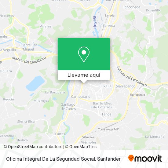 Mapa Oficina Integral De La Seguridad Social