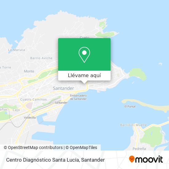 Mapa Centro Diagnóstico Santa Lucía