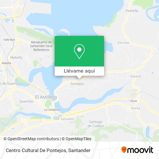 Mapa Centro Cultural De Pontejos