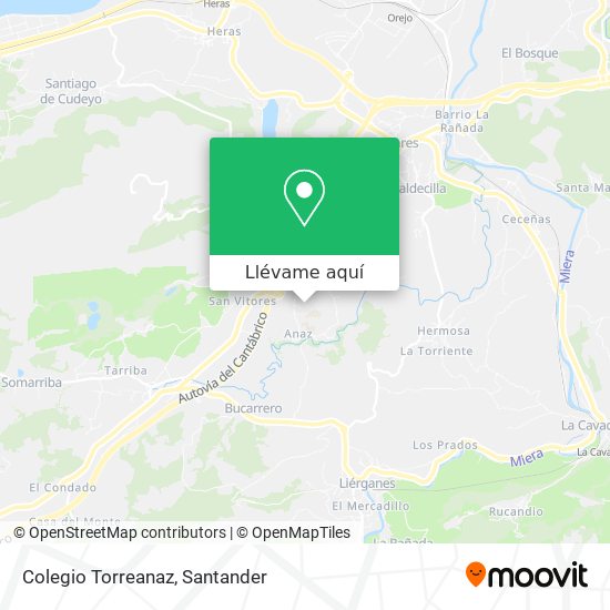 Mapa Colegio Torreanaz
