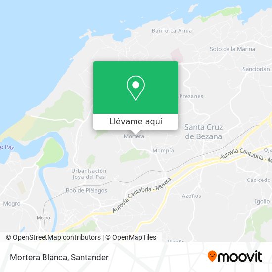 Mapa Mortera Blanca