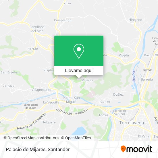 Mapa Palacio de Mijares