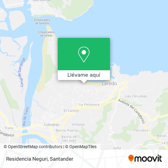 Mapa Residencia Neguri