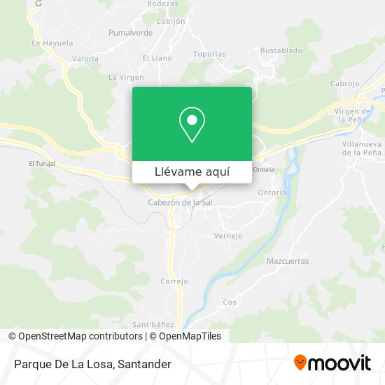 Mapa Parque De La Losa
