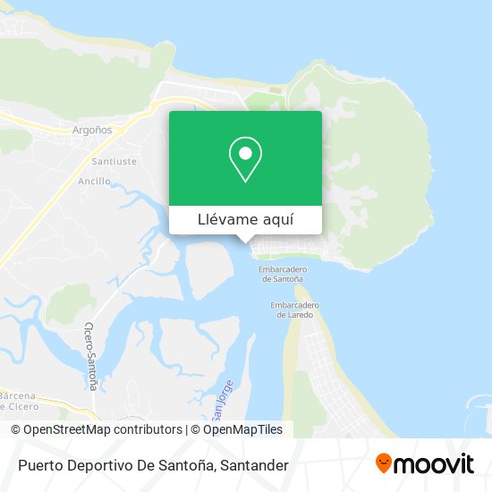 Mapa Puerto Deportivo De Santoña