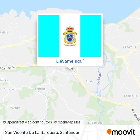 Mapa San Vicente De La Barquera