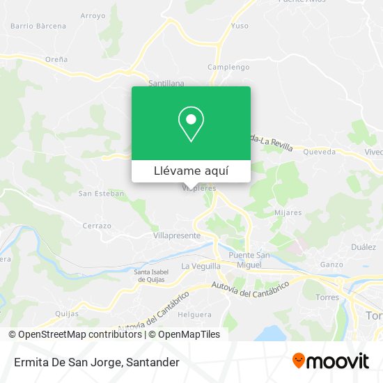 Mapa Ermita De San Jorge