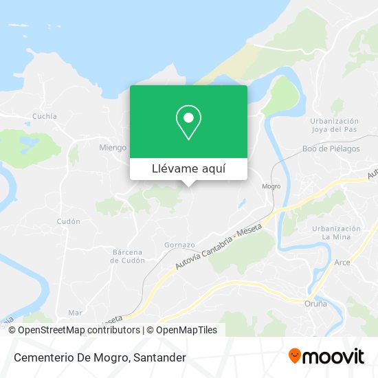 Mapa Cementerio De Mogro