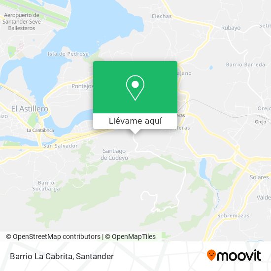 Mapa Barrio La Cabrita