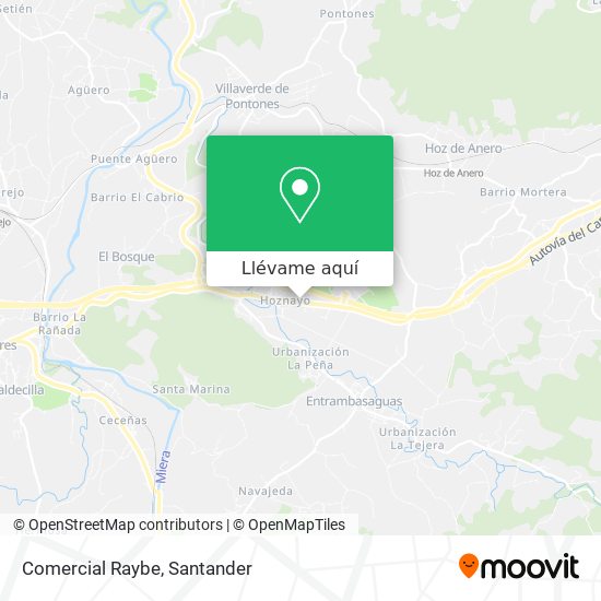 Mapa Comercial Raybe