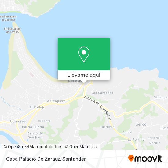 Mapa Casa Palacio De Zarauz