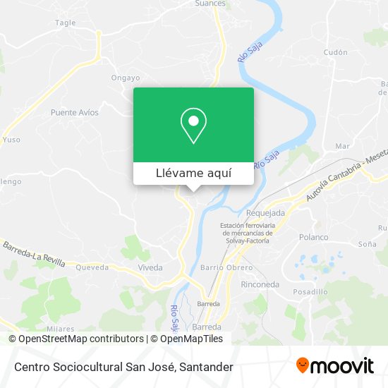 Mapa Centro Sociocultural San José