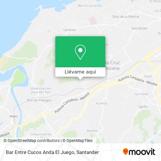 Mapa Bar Entre Cucos Anda El Juego