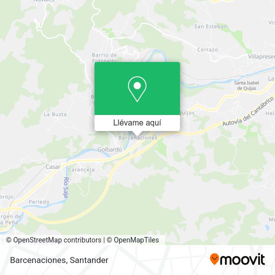 Mapa Barcenaciones