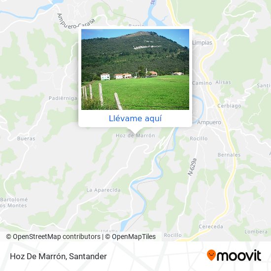 Mapa Hoz De Marrón