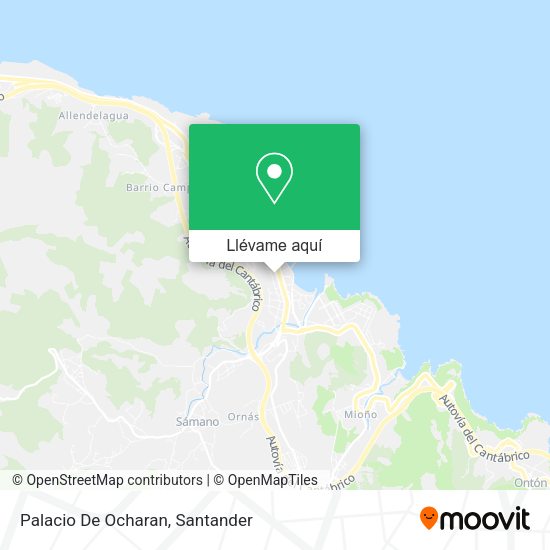 Mapa Palacio De Ocharan