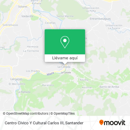 Mapa Centro Cívico Y Cultural Carlos III