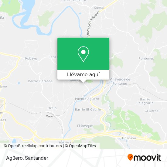 Mapa Agüero