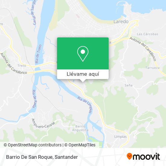Mapa Barrio De San Roque