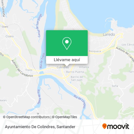 Mapa Ayuntamiento De Colindres